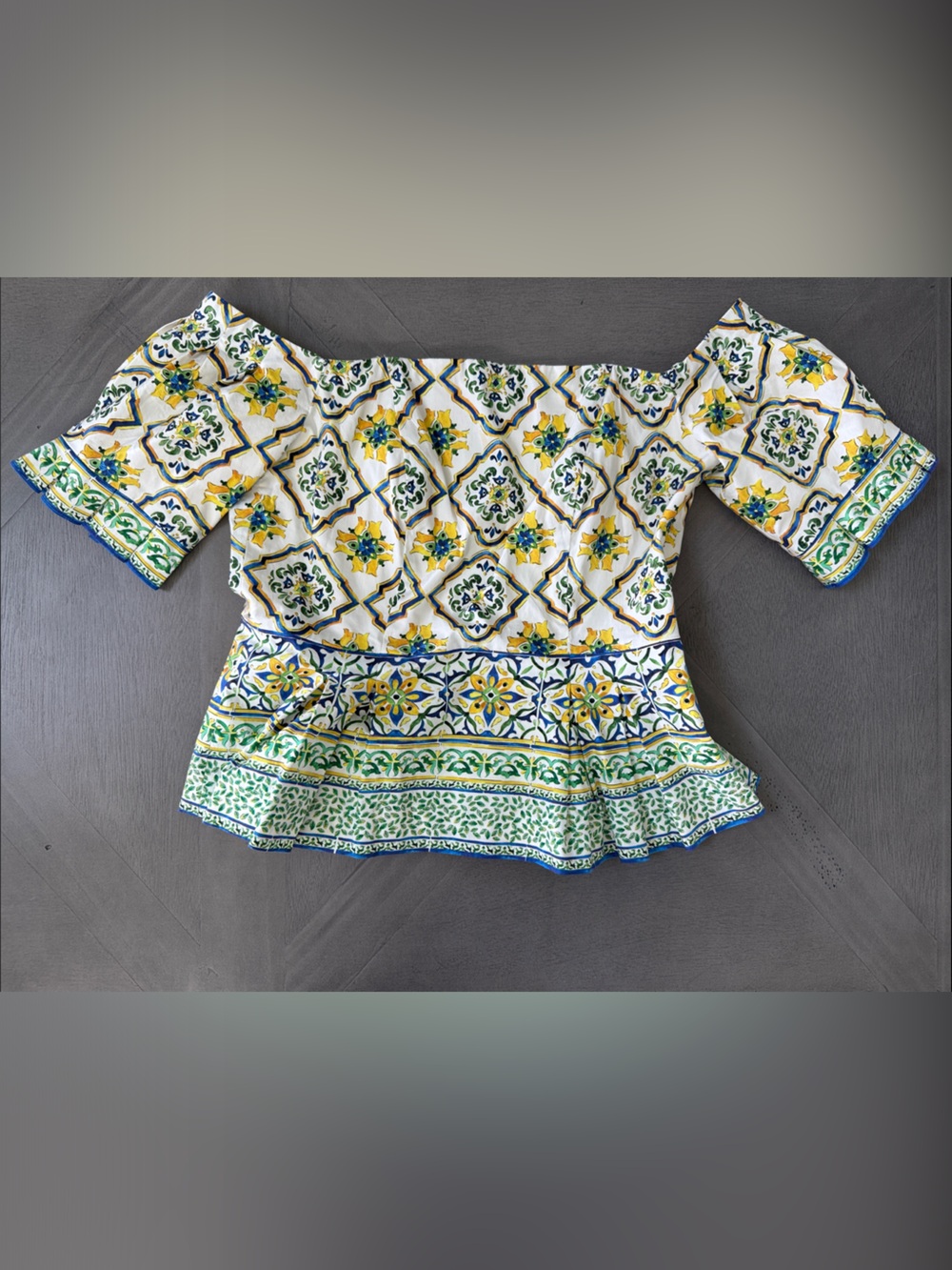 Antonio Melani top with zip up side